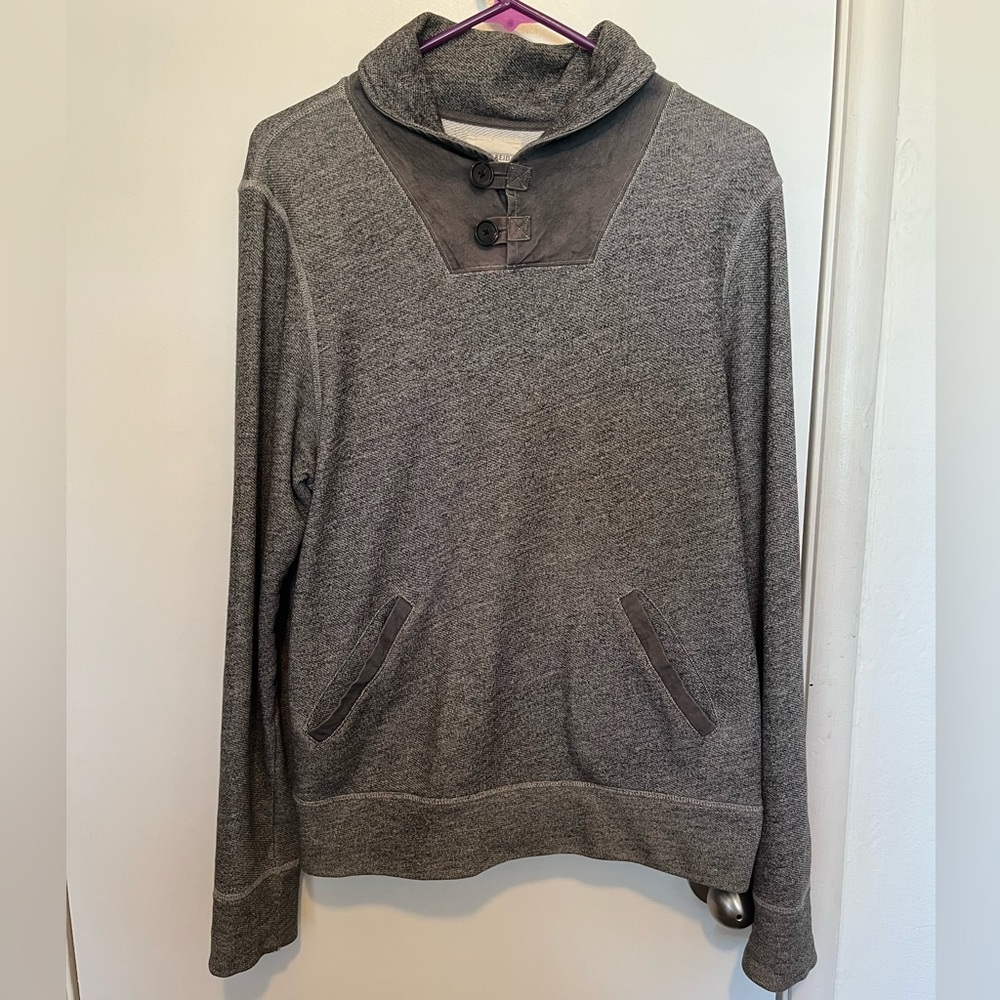 Billy Reid shawl collar pullover sweater